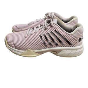 K-Swiss Hypercourt Express 2 Cameo Pink Athletic Shoes Sz 6.5 Pickle ball Tennis